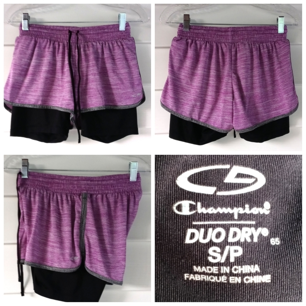 Champion Lot of Four Exercise Shorts Sz S - Picture 3 of 5